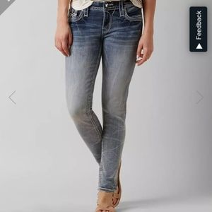 Rock Revival Kyla Midrise Ankle Skinny Jeans